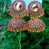 Jhumka Earrings - Churidar-Lets Order Your Products