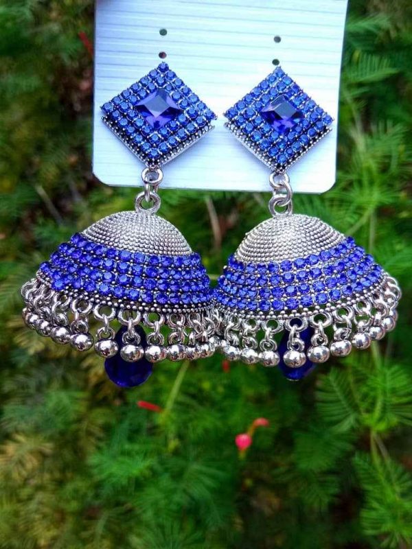 Jhumka Earrings - Churidar-Lets Order Your Products