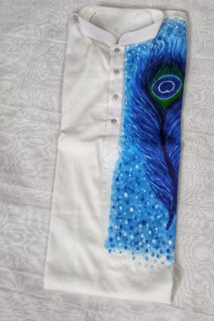 Branded Matching Peacock Couple Dress